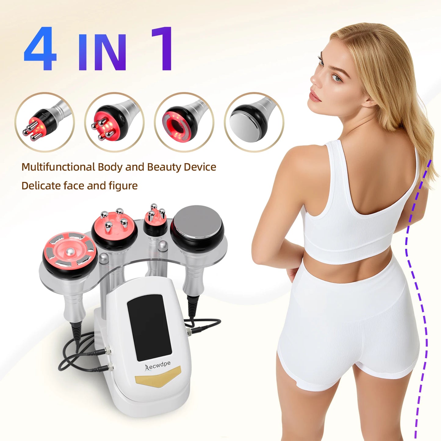 4-In-1 Massage Therapy System With Heat Scraping Vacuum Cupping