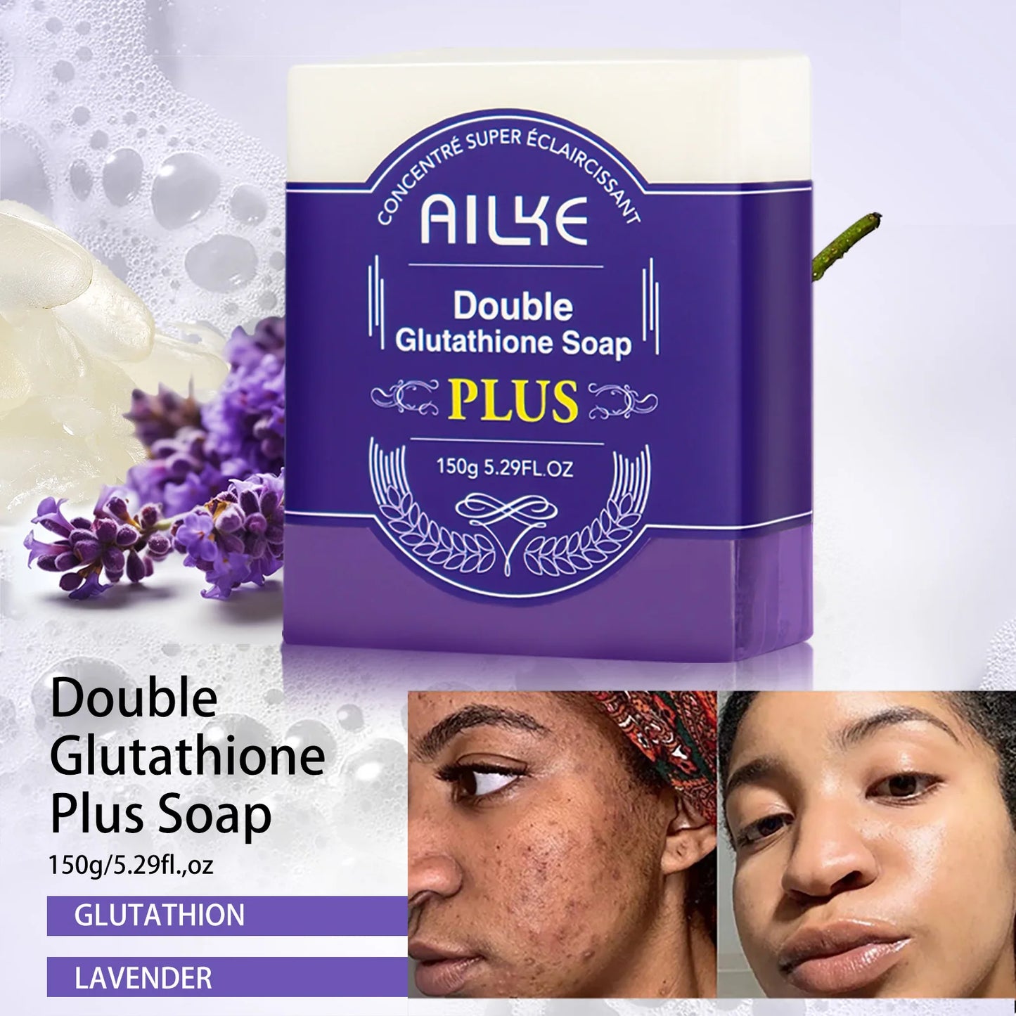 AILKE Glutathione Body Lotion Whitening Moisturizer For Women