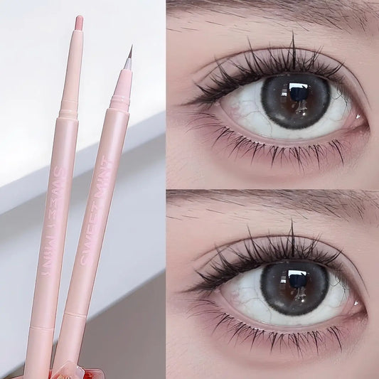 Double-Ended Makeup Pen With Slim Soft Brush Tip