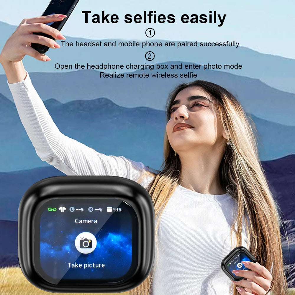 GREATWALL TWS Wireless Earbuds With App Control And HiFi Sound