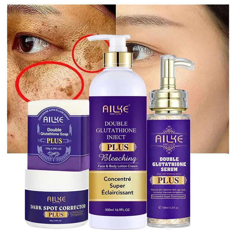 AILKE Glutathione Body Lotion Whitening Moisturizer For Women