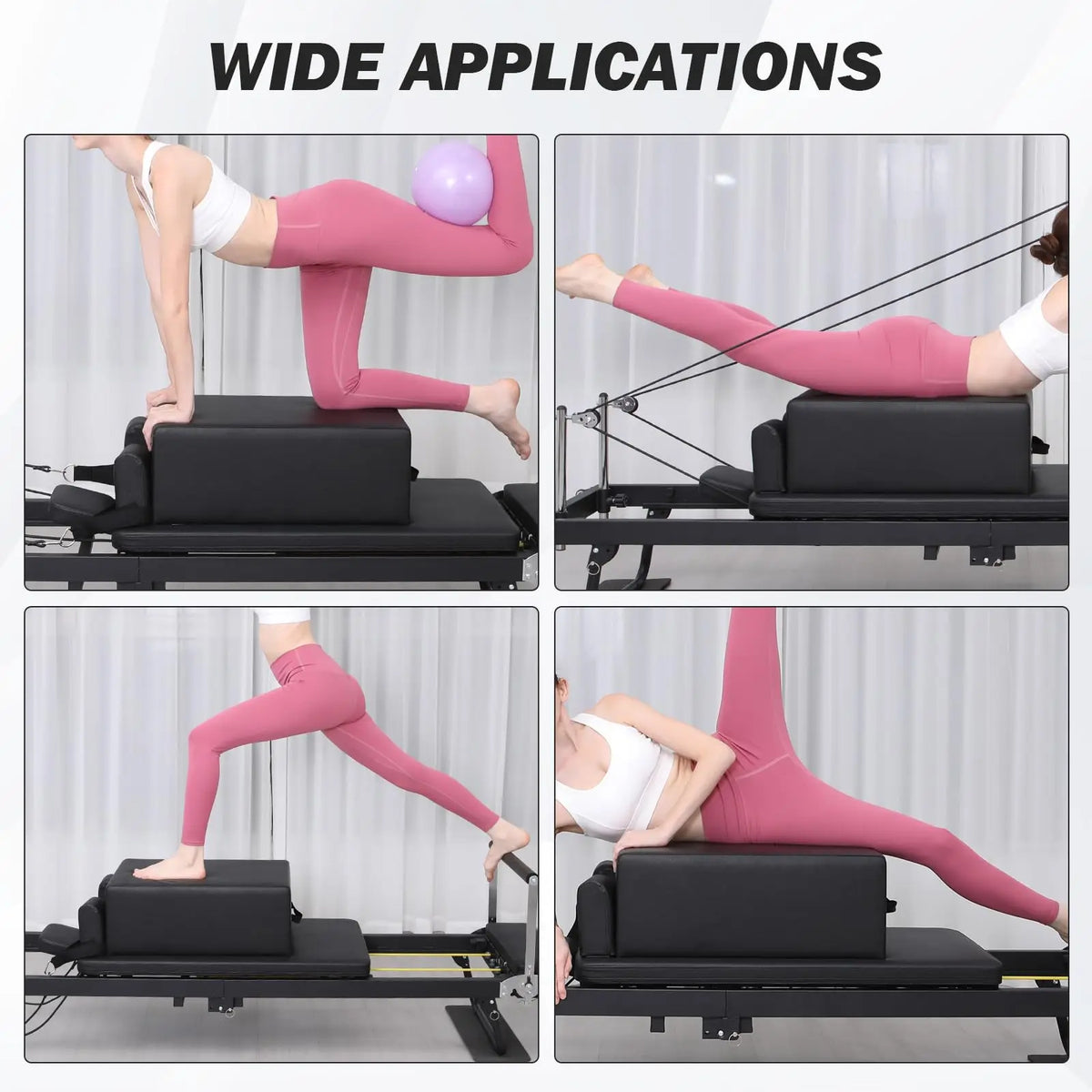 HiMISS Multi Functional Pilates Reformer Sitting Box