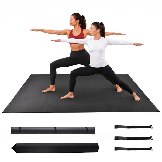 Professional Non Slip Double Yoga Mat Home Gym Fitness Training