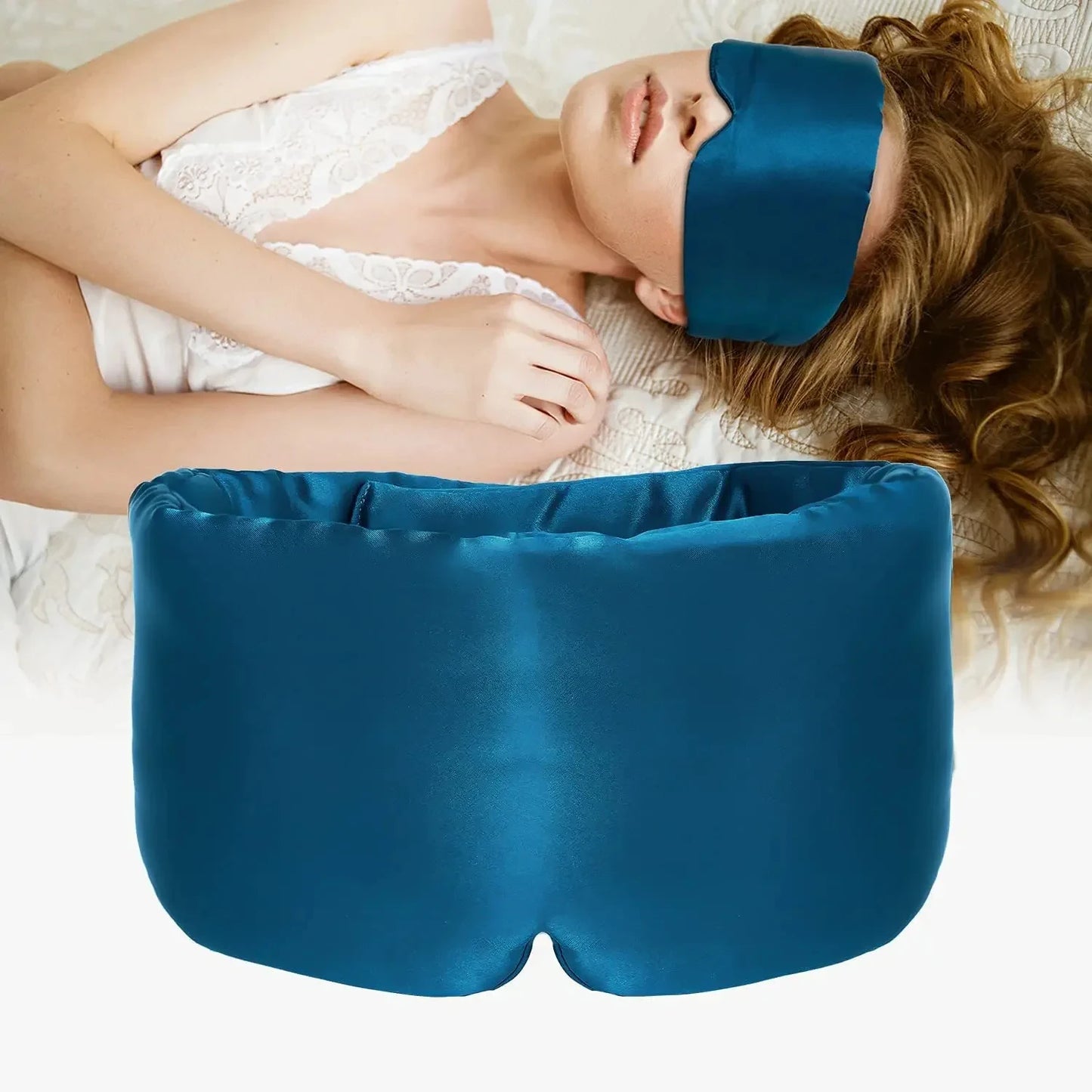 Zoechic Mulberry Silk Sleep Mask With Adjustable Headband
