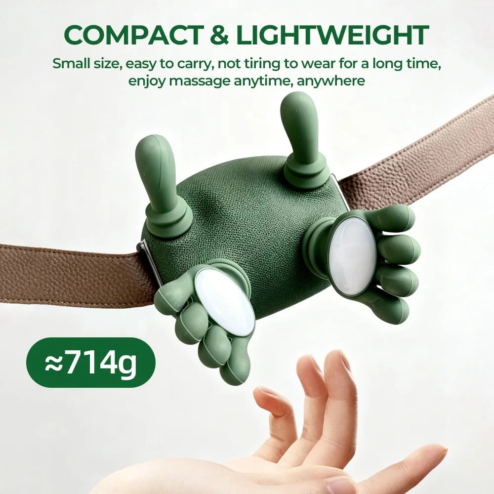 Foreverlily Bionic Finger Neck and Shoulder Massager Wireless