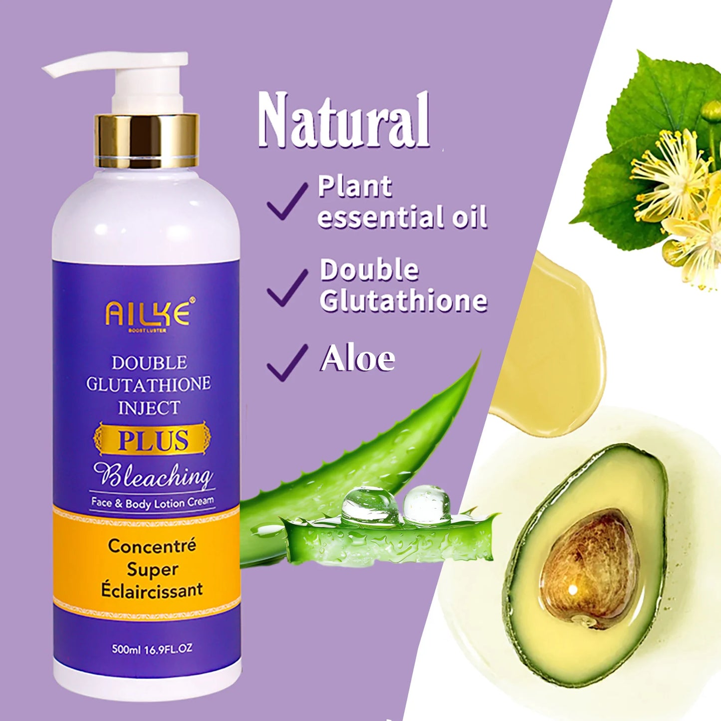 AILKE Glutathione Plus Skin Care Set For Radiant Skin