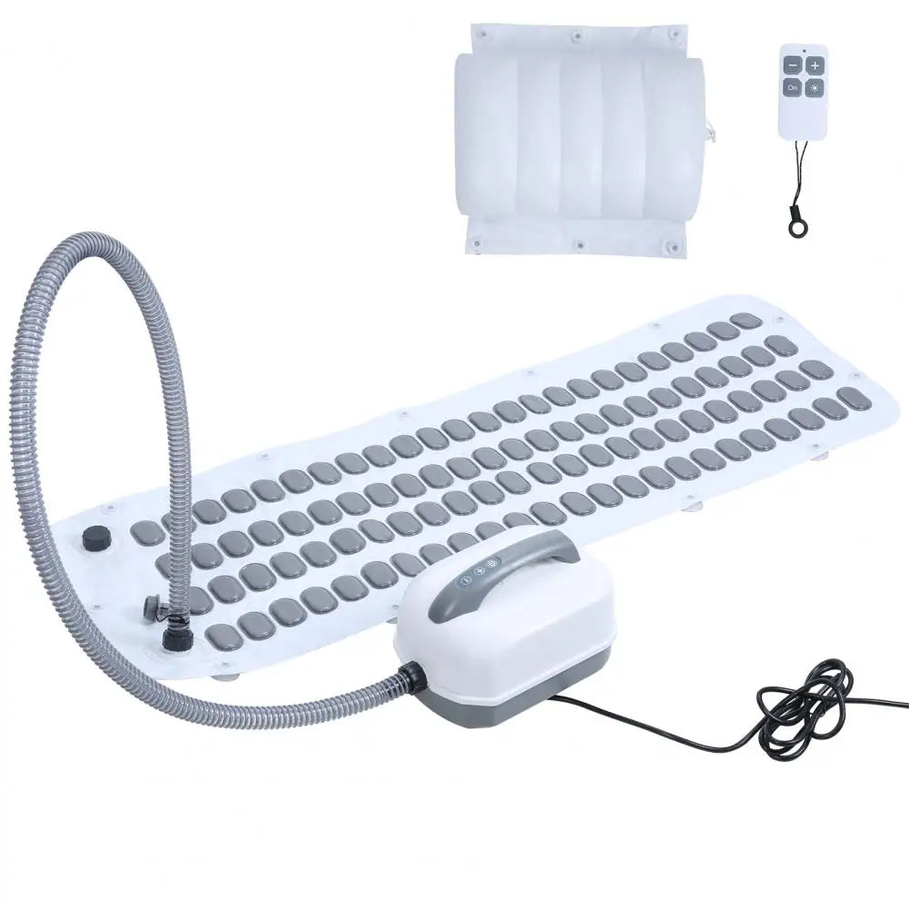 Portable Spa Bubble Bath Mat With Pillow And Remote Control
