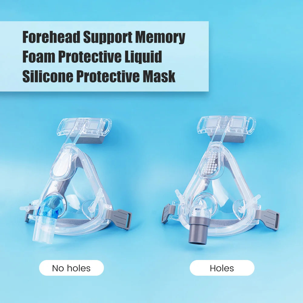 CPAP Auto Breathing Mask For Sleep Apnea With Headgear