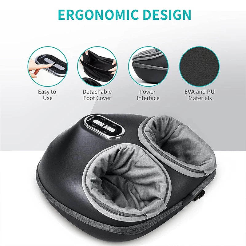 Nekteck Foot Massager With Heating And Air Compression Shiatsu