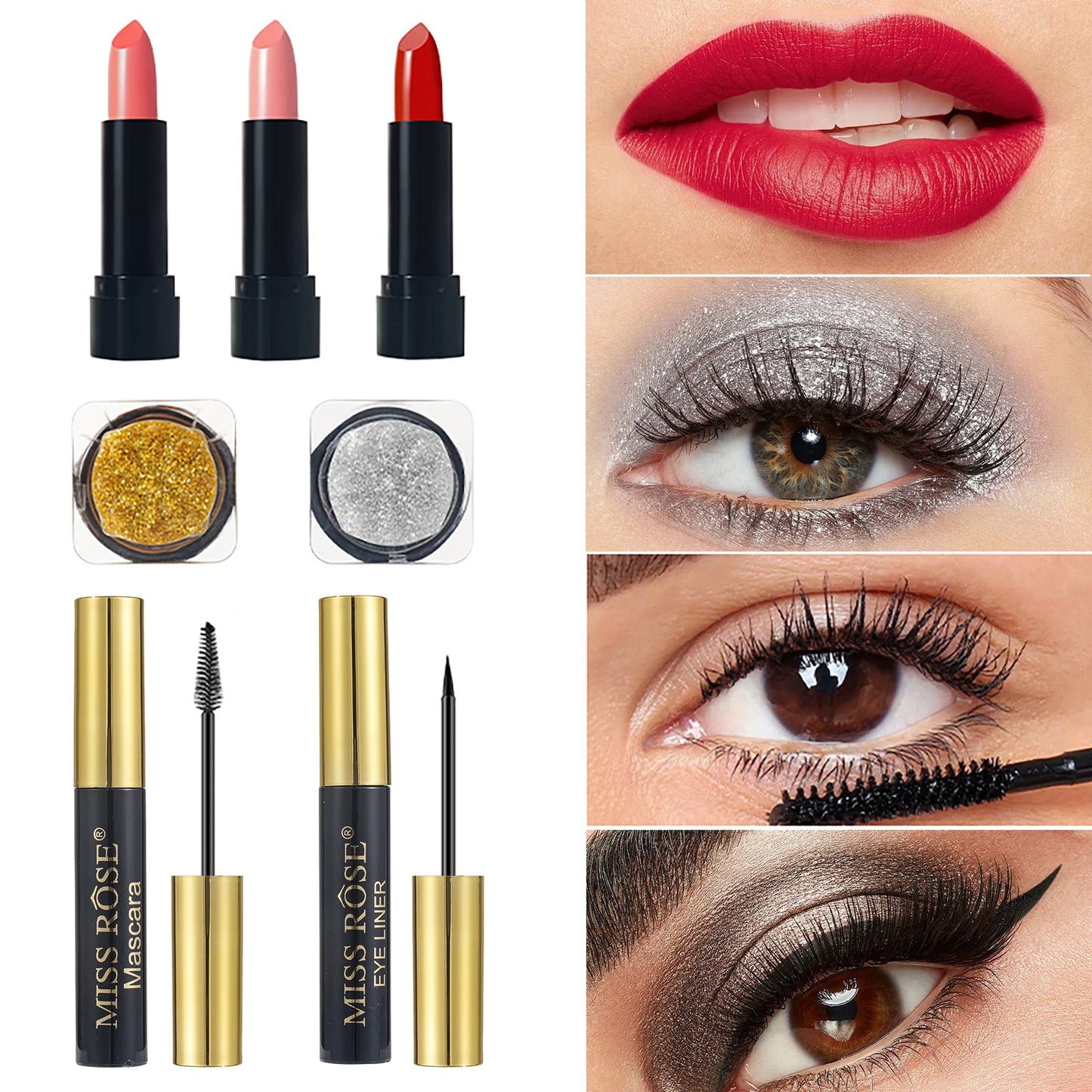 Women's Pro Makeup Set With Mirror All-In-One Gift Set