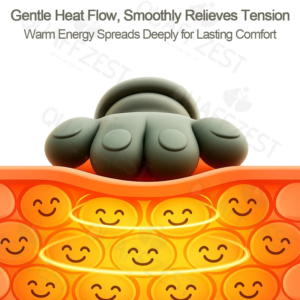 Wireless Neck And Shoulder Kneading Massager With Brushless Motor