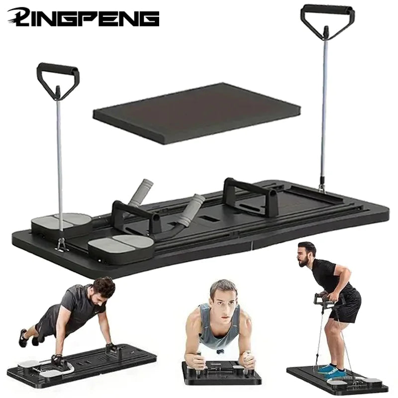 Abdominal Exercise Board And Pilates Reformer Set For Toner