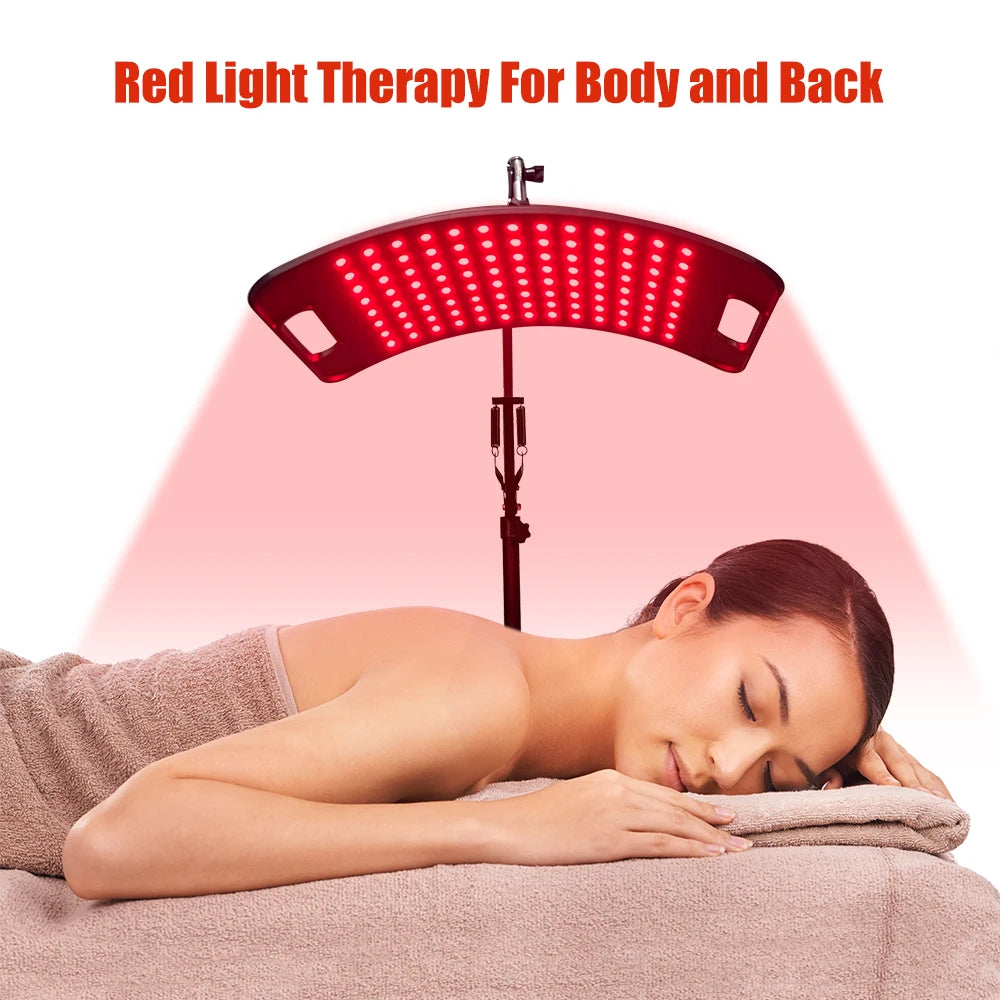 Light Therapy Panel For Face And Body Near Infrared Stand