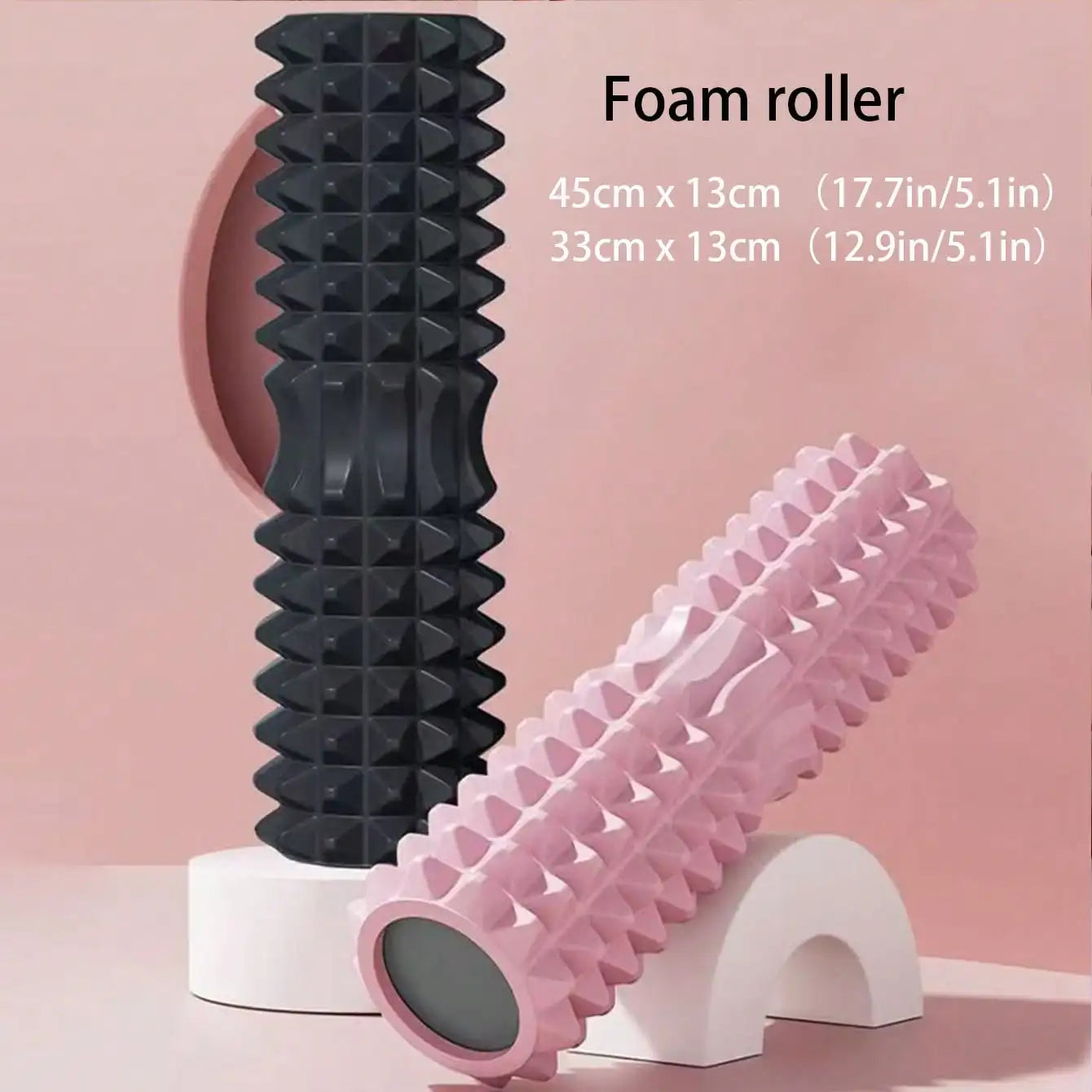 Crescent Solid Foam Yoga Post For Fitness And Pilates