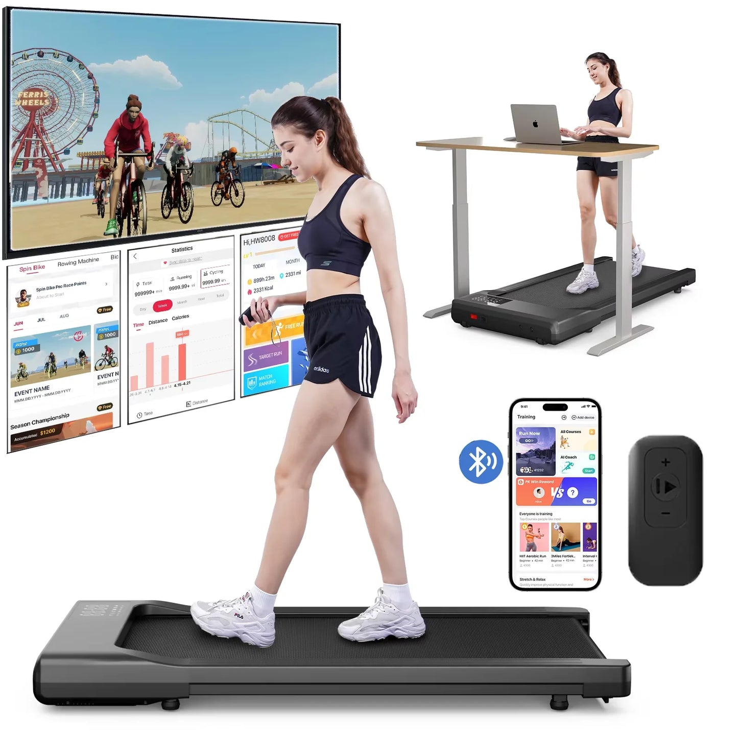 Promoation Walking Treadmill 2.5HP Portable Home Exercise Machine