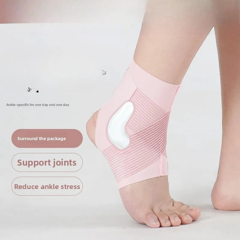 Ankle Guard With Silicone Pad For Unisex Outdoor Sports Protection
