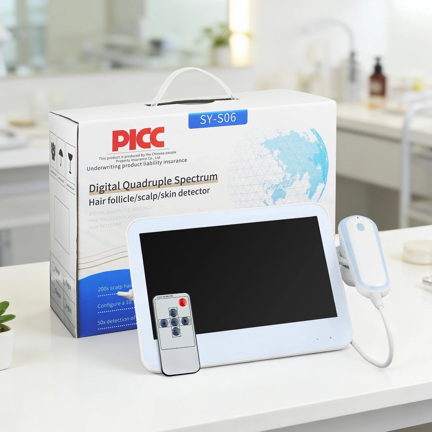 USB Electric Nano Microneedle Pen for Facial Care with Nibs