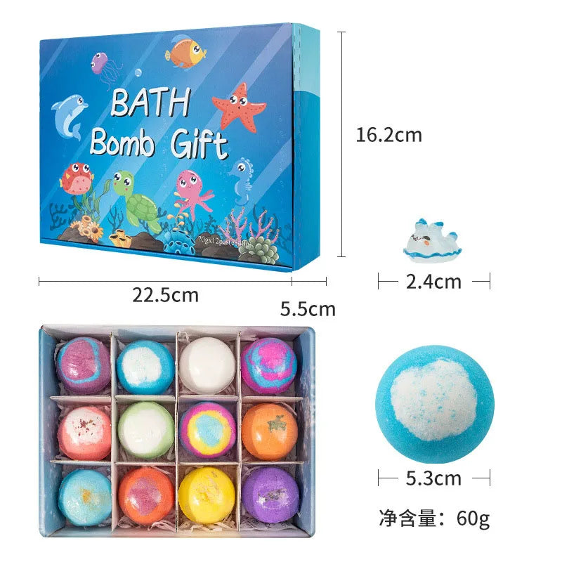 Premium Essential Oil Bath Bombs For Rich Foaming Bubble Soak