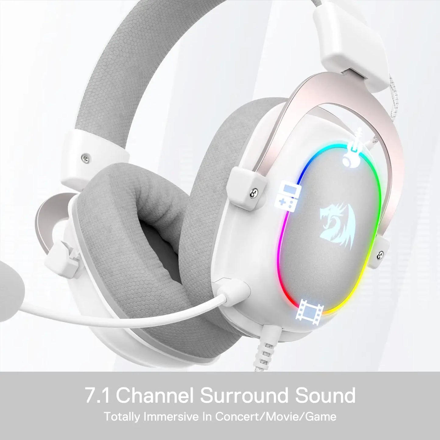 Redragon H510 Zeus-X RGB Wired 7.1 Surround Sound Gaming Headset