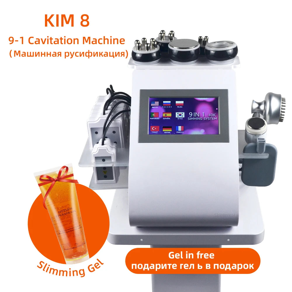 Missheart 9-In-1 Cavitation Ultrasonic Weight Loss Lifting Massager