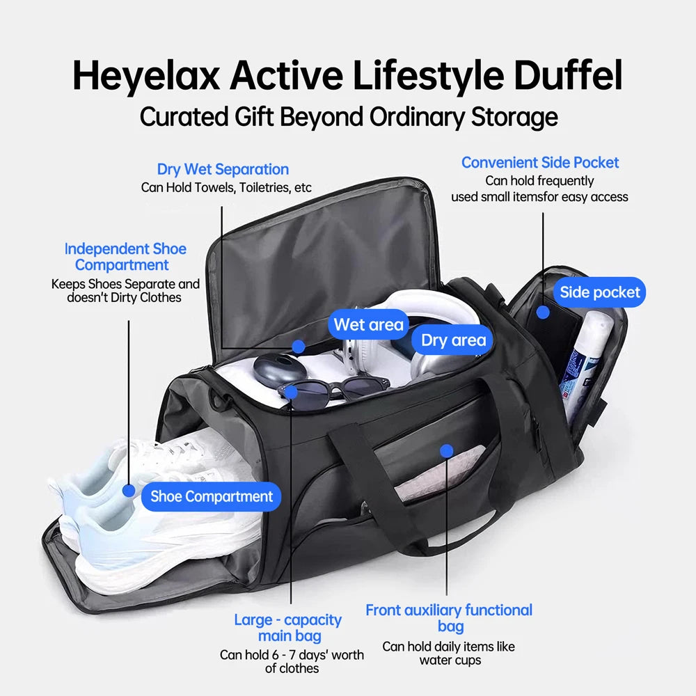 Heyelax Air Compression Massager Boots For Muscle Recovery