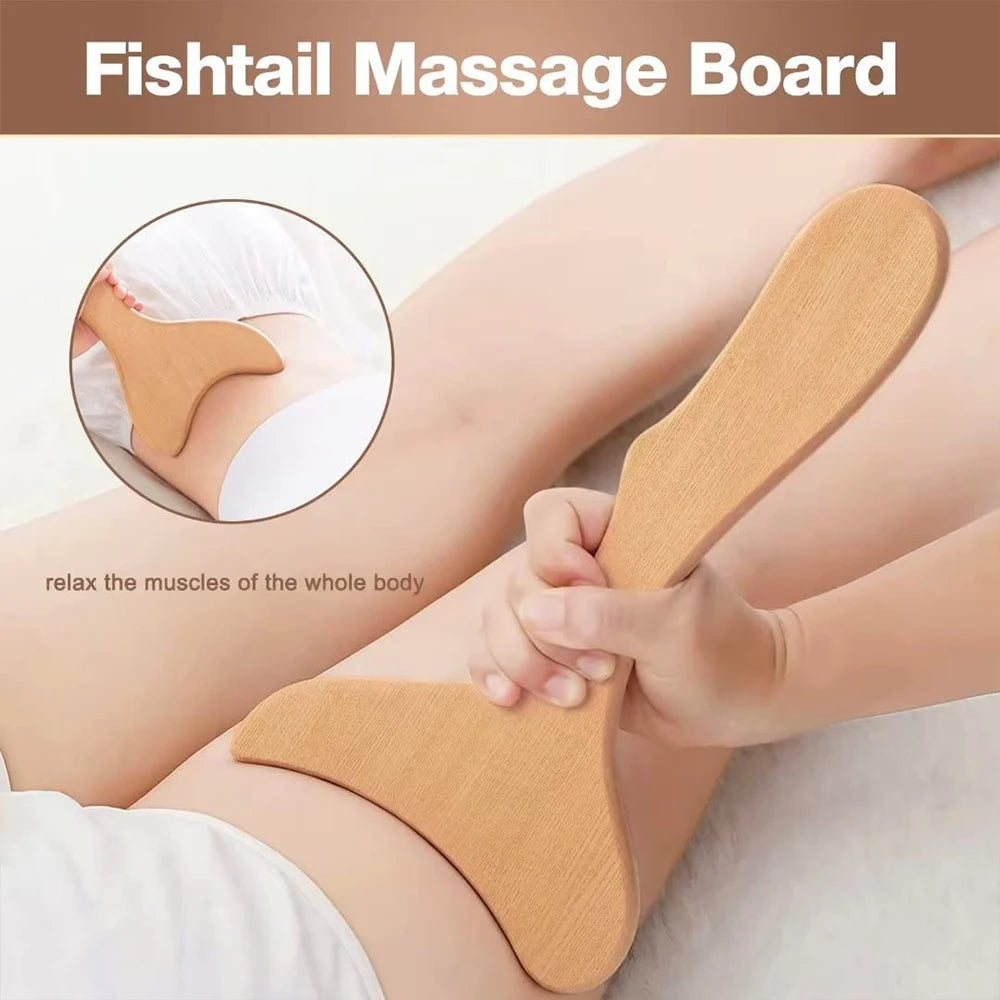 Wood Therapy Massage Tools Maderoterapia Kit for Body Contouring
