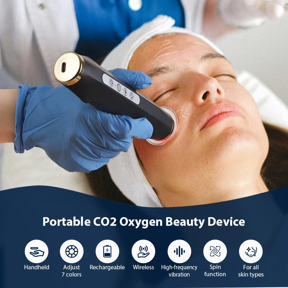 Foreverlily Oxygen Bubble Pen Facial CO2 Bubble Machine For Serum Gel