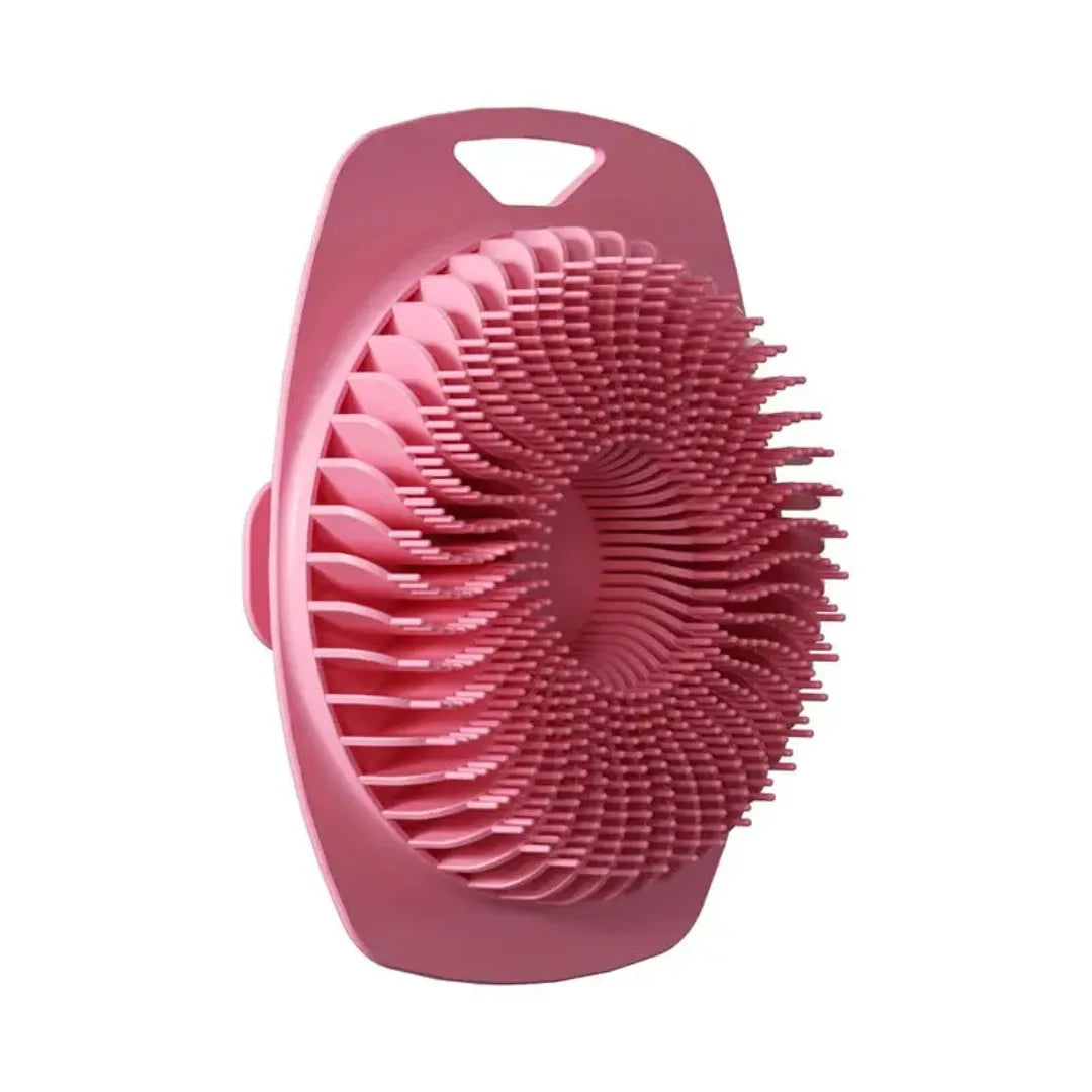Silicone Exfoliating Body Scrubber Bath Brush For Gentle Cleansing