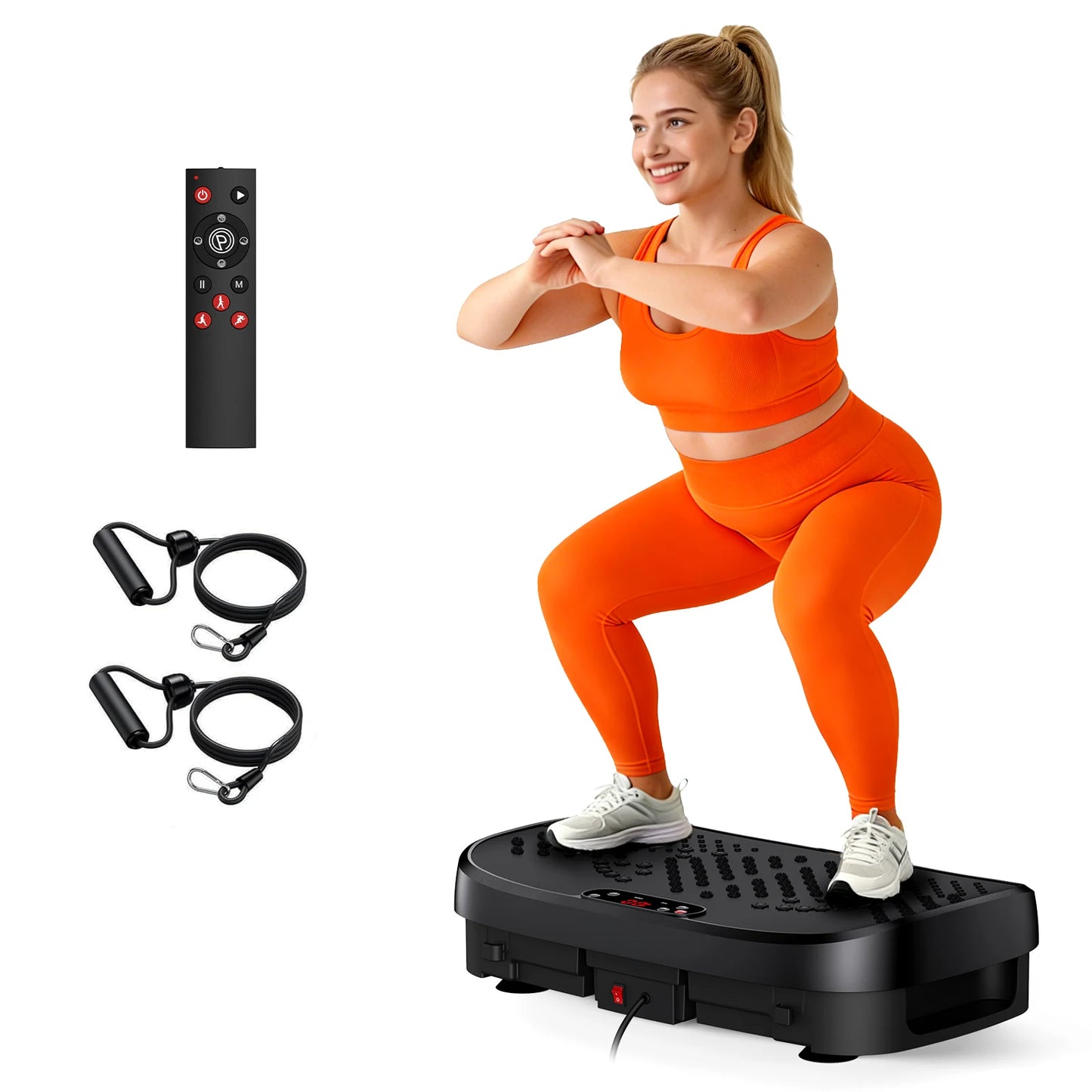 Vibration Plate Exercise Machine With Quiet App Control