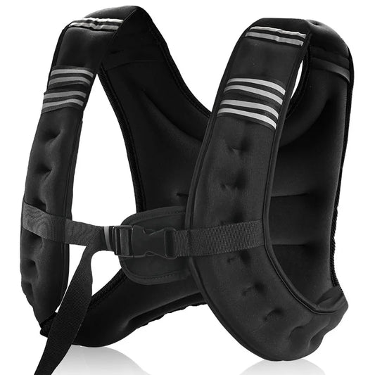 Weight Vest With Reflective Stripe For Workout And Running Training