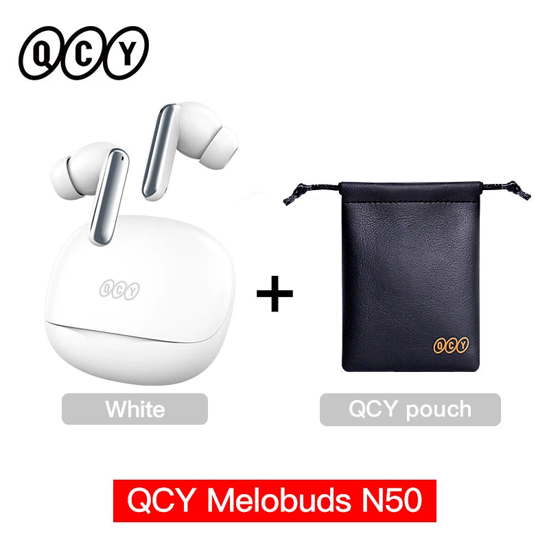 QCY Melobuds N50 ANC Wireless Earphones Bluetooth 5.4 Multi-Point